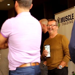Muscle Trading students and Founder and CEO Tom Rooney