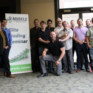 Muscle Trading students and Tom Rooney